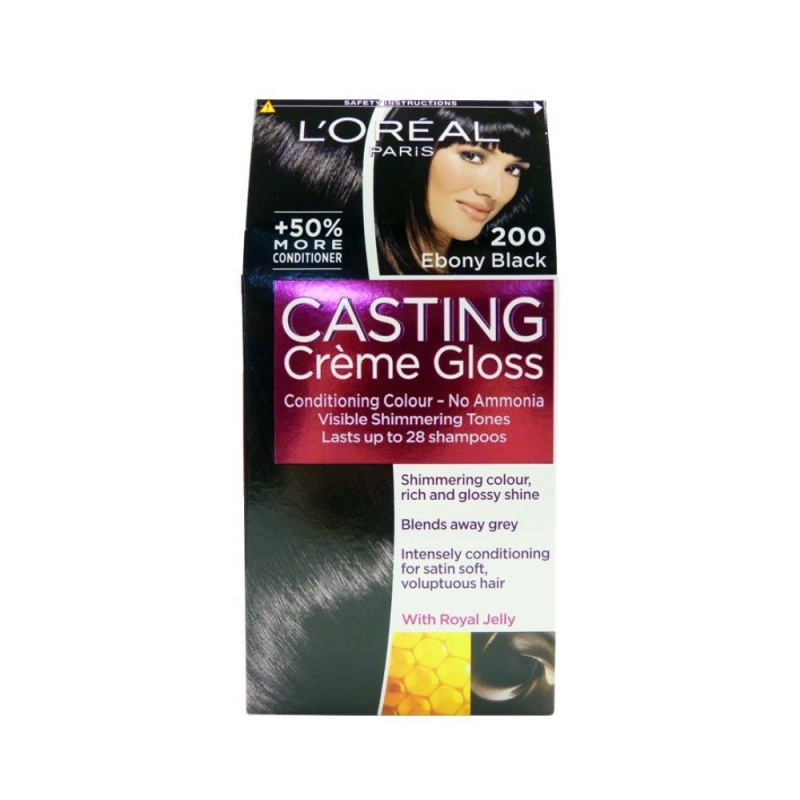 L'Oreal Paris Casting Creme Gloss 200 Ebony Black